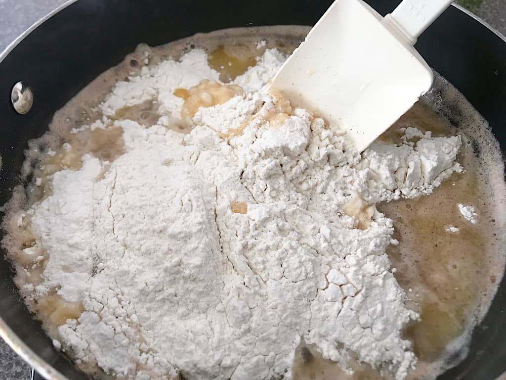 Flour added to make Disney Churro Bites