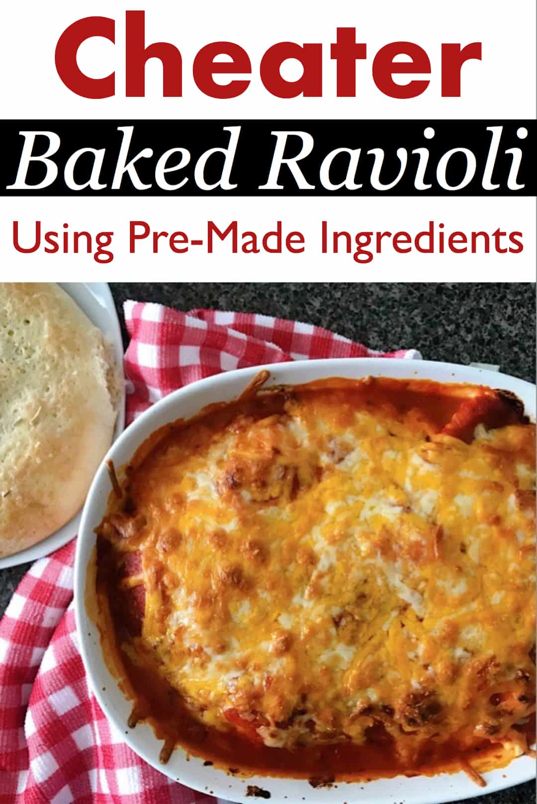 3 Ingredient Ravioli Lasagna (Lazy Lasagna) - The Mommy Mouse Clubhouse