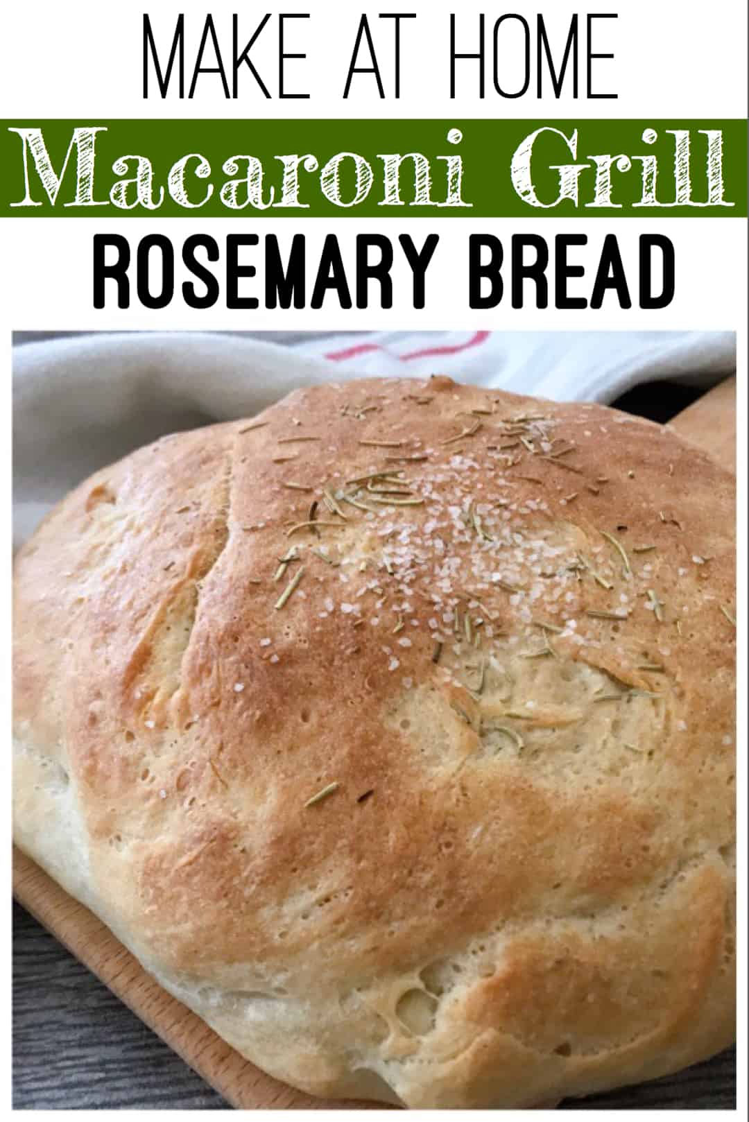 Macaroni Grill Rosemary Bread Recipe The Mommy Mouse Clubhouse