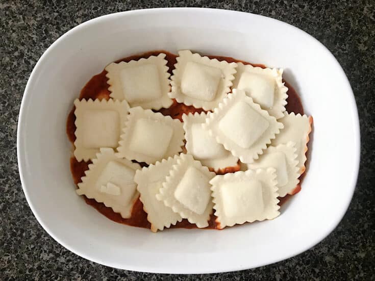 3 Ingredient Ravioli Lasagna (Lazy Lasagna) - The Mommy Mouse Clubhouse