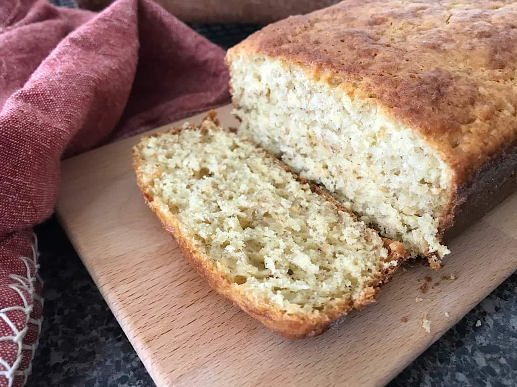 Banana Bread on a cutting board