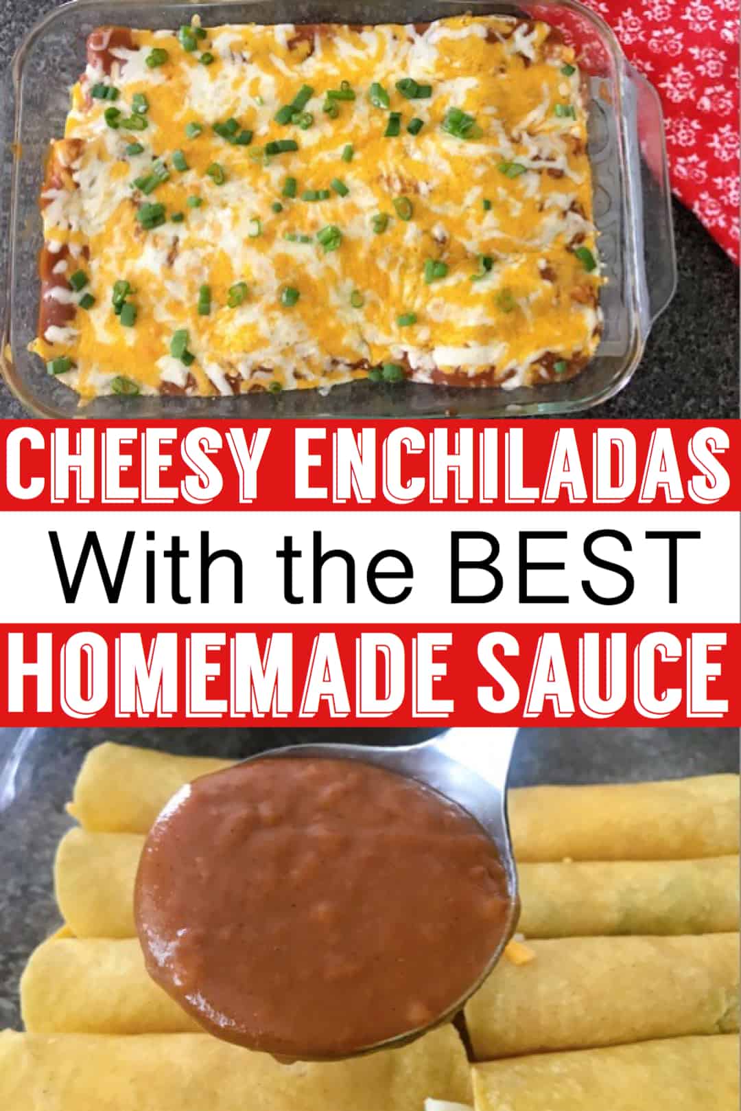 Easy Mexican Restaurant Cheese Enchilada Casserole The Mommy Mouse