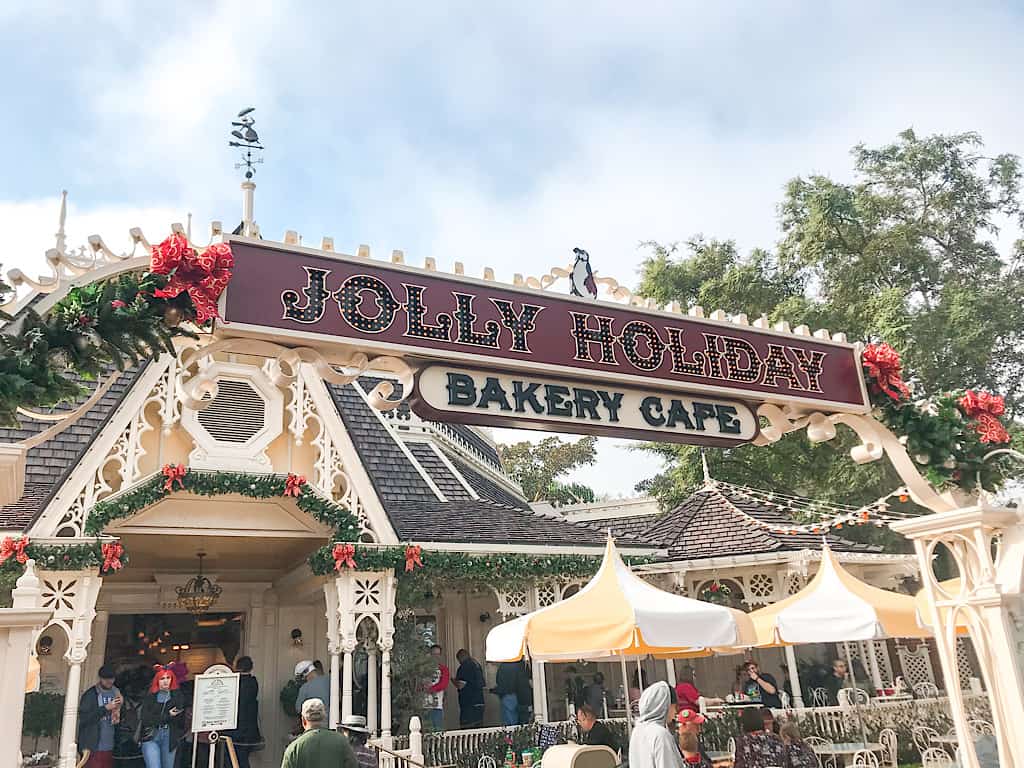 Jolly Holiday Bakery Cafe at Disneyland