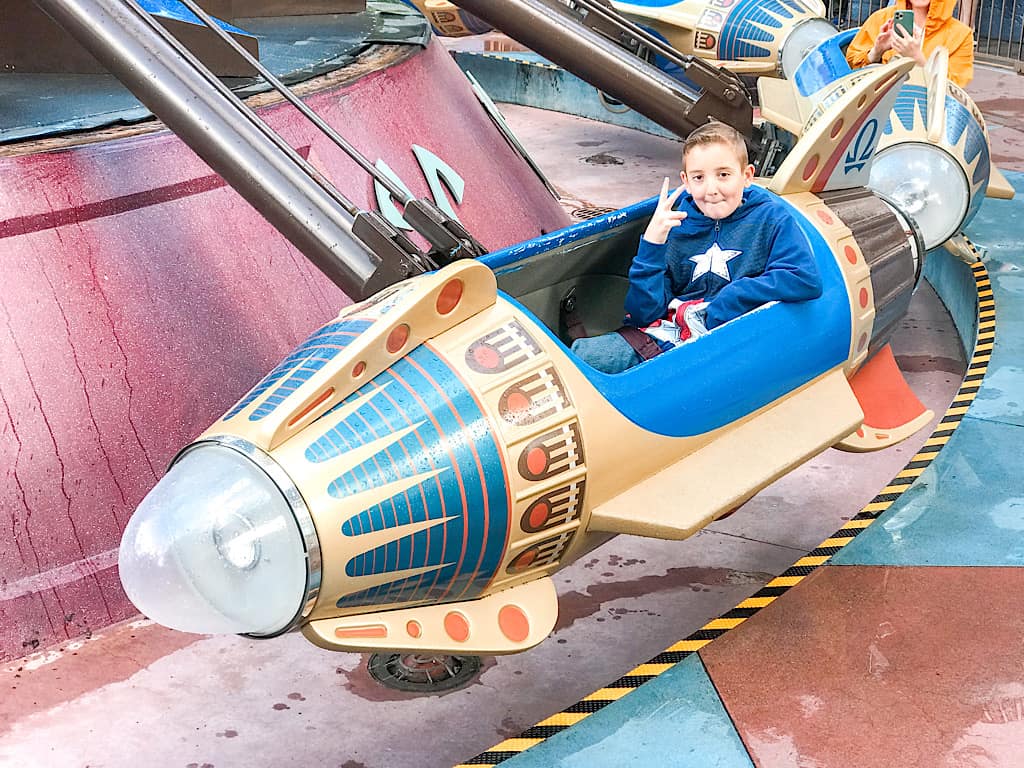 Astro Orbiters at Disneyland