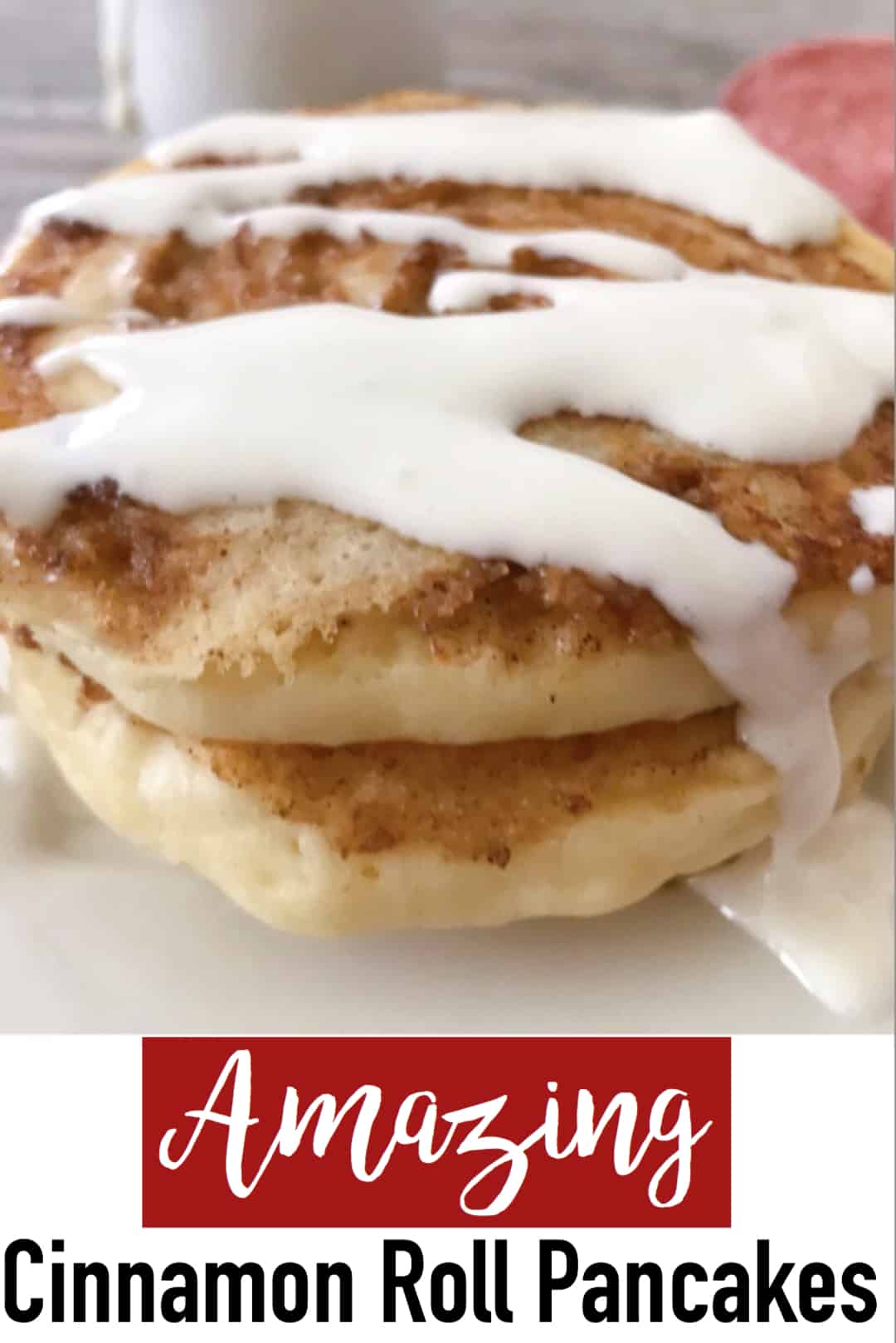 Cinnamon Roll Pancakes The Mommy Mouse Clubhouse