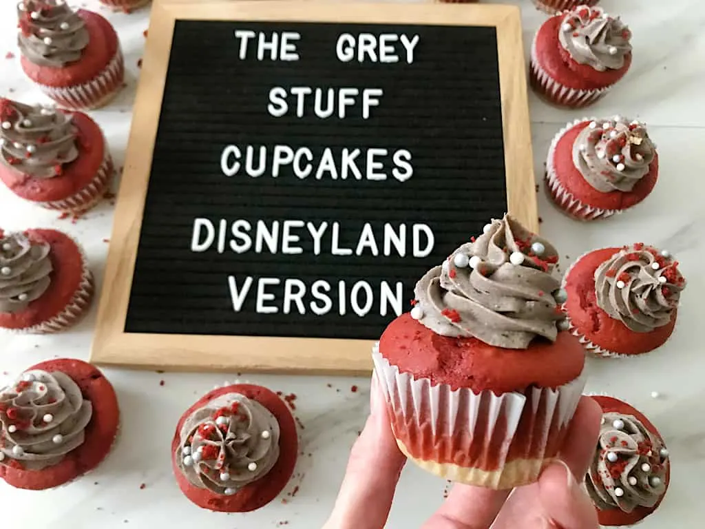 The Grey Stuff Cupcakes Disneyland Version
