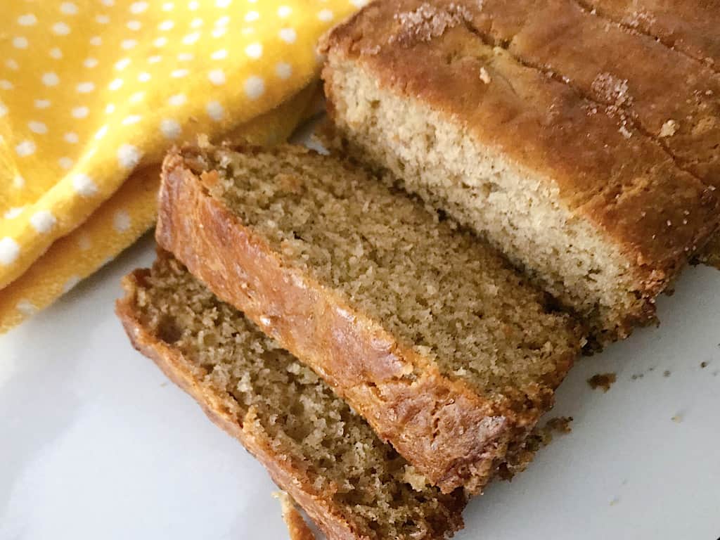 A loaf of banana bread