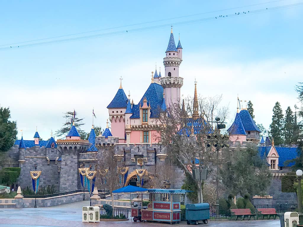 Sleeping Beauty Castle at Disneyland