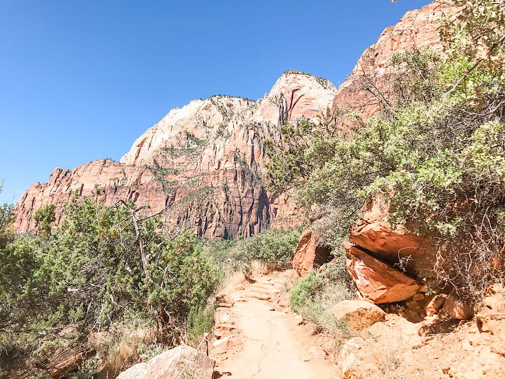 Emerald Pools Trail in Zion