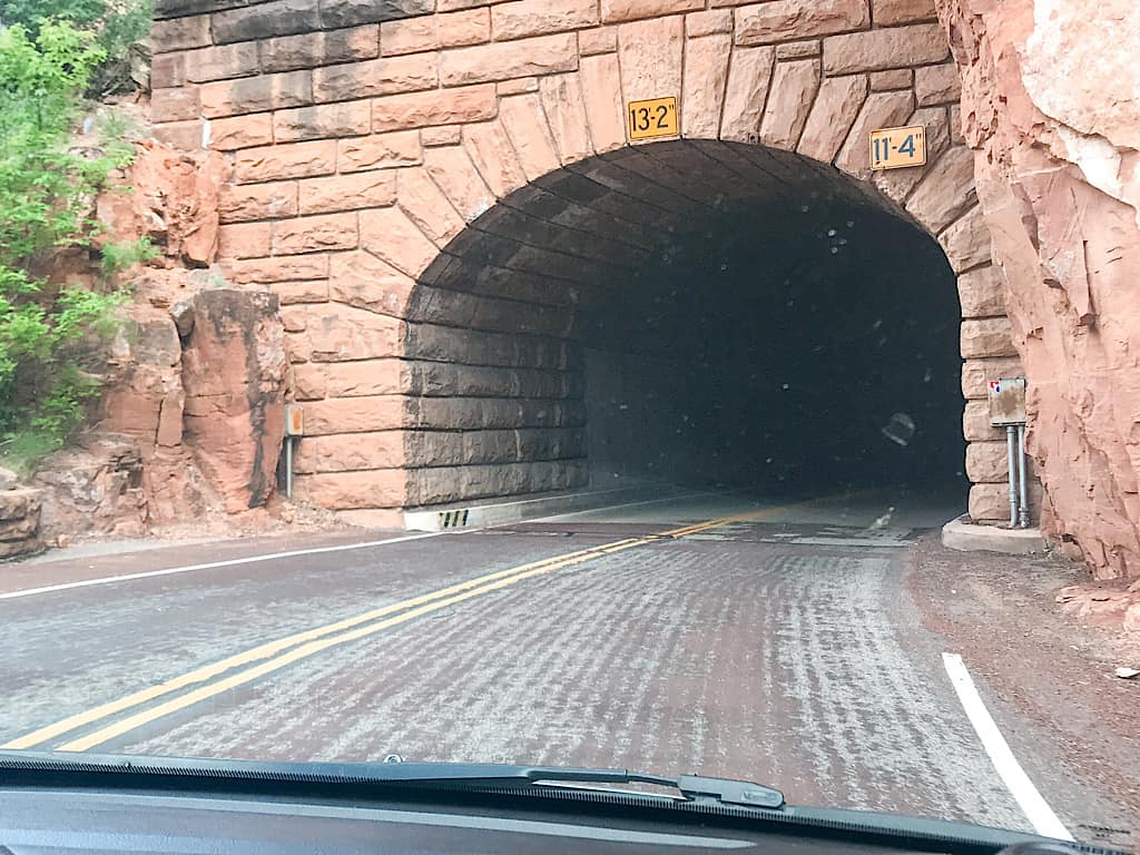 Zion Mount Carmel Tunnel Entrance