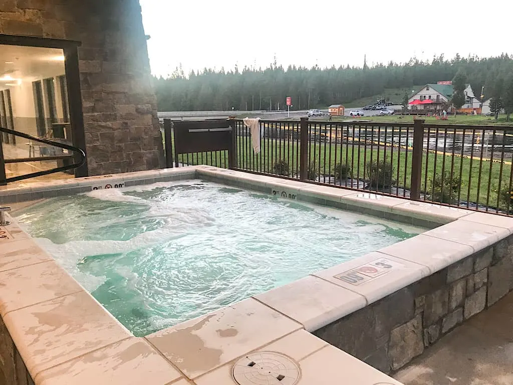 Hot tub at Springhill Suites Island Park, Idaho