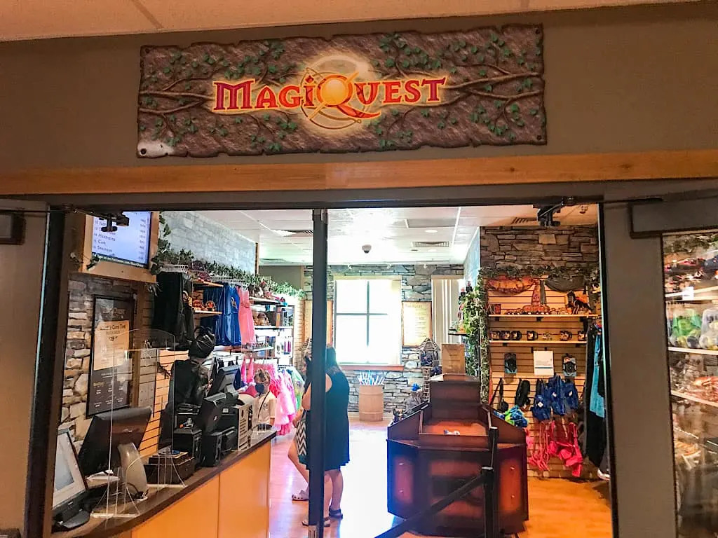 MagiQuest store at Great Wolf Lodge Grand Mound, Washington