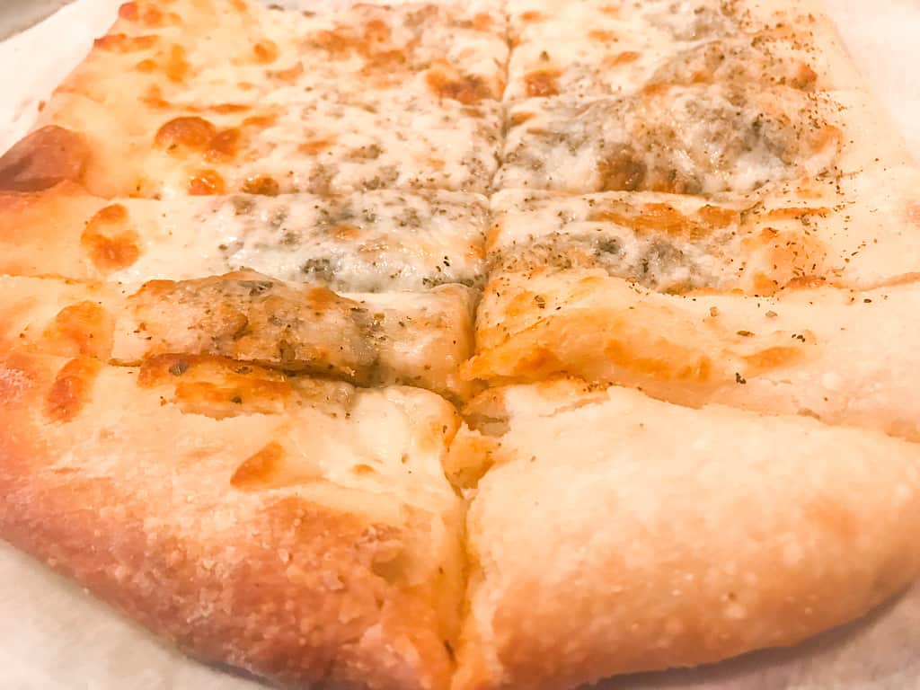 Cheese bread from Pinky G's Pizzeria in Jackson Hole, Wyoming
