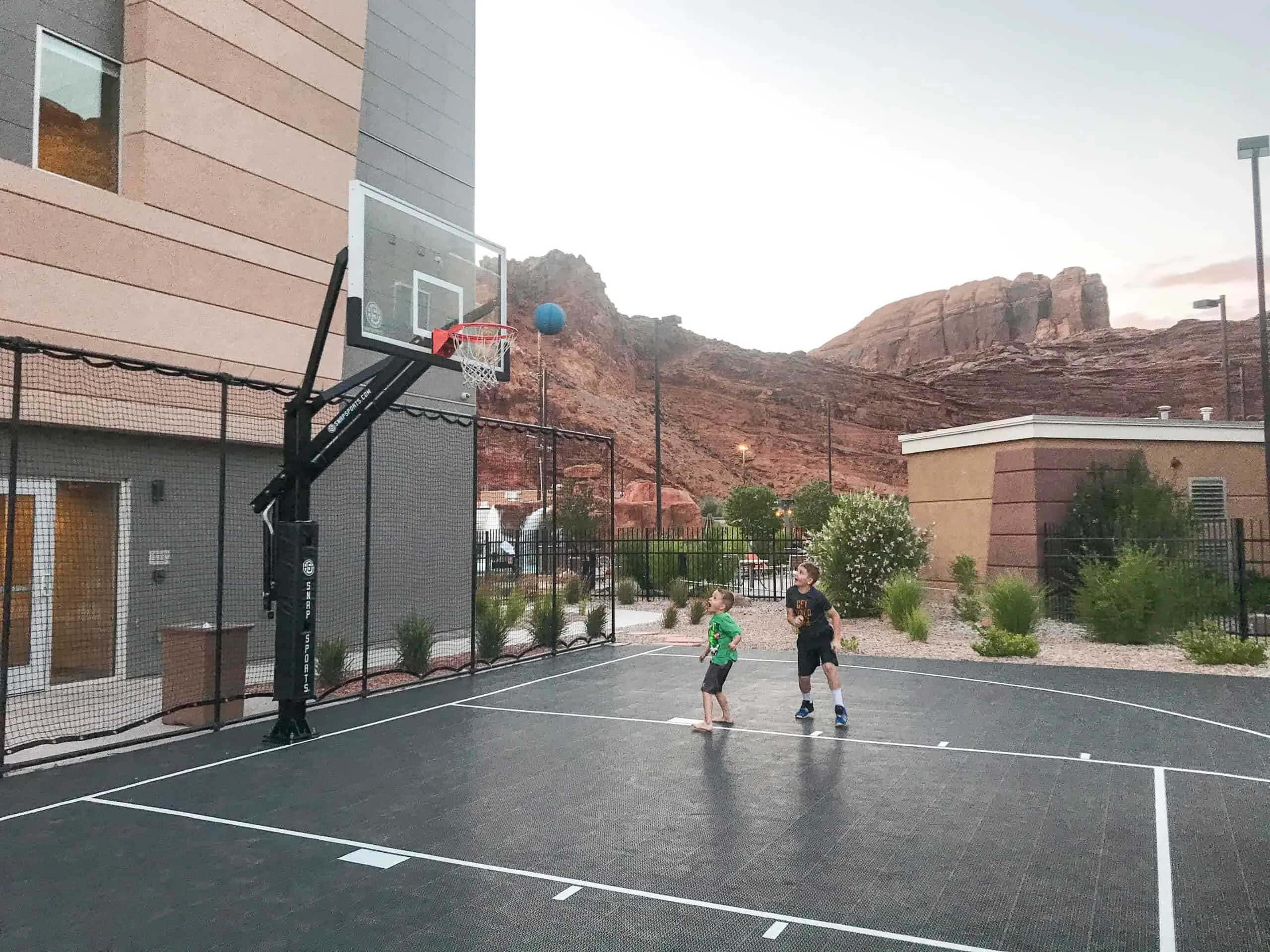 Basketball Court at Springhill Suites in Moab, Utah