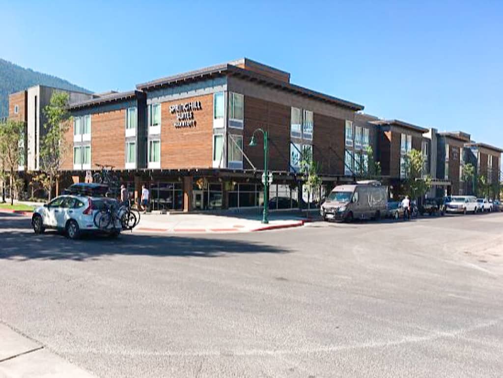 Street view of Springhill Suites Jackson Hole, Wyoming