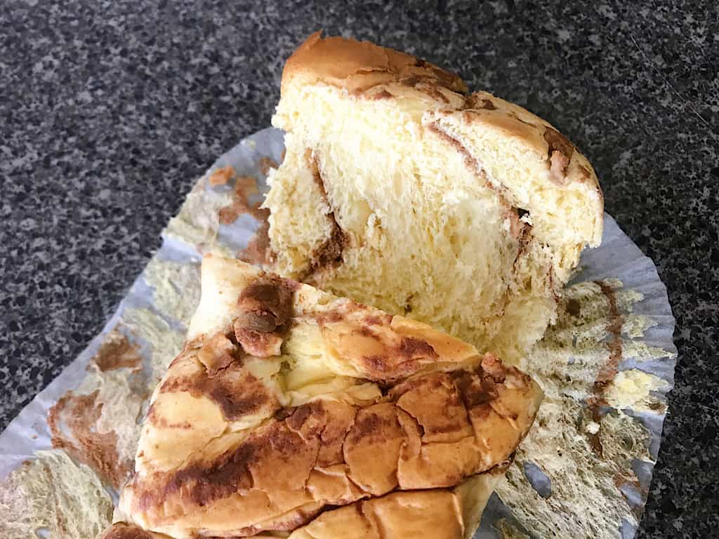 Sliced bread to make Disney's Tonga Toast