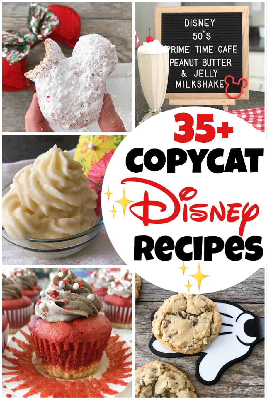 35+ Copycat Disney Recipes The Mommy Mouse Clubhouse