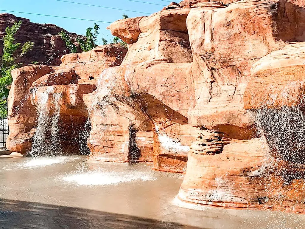 Splash Pad at Springhill Suites in Moab