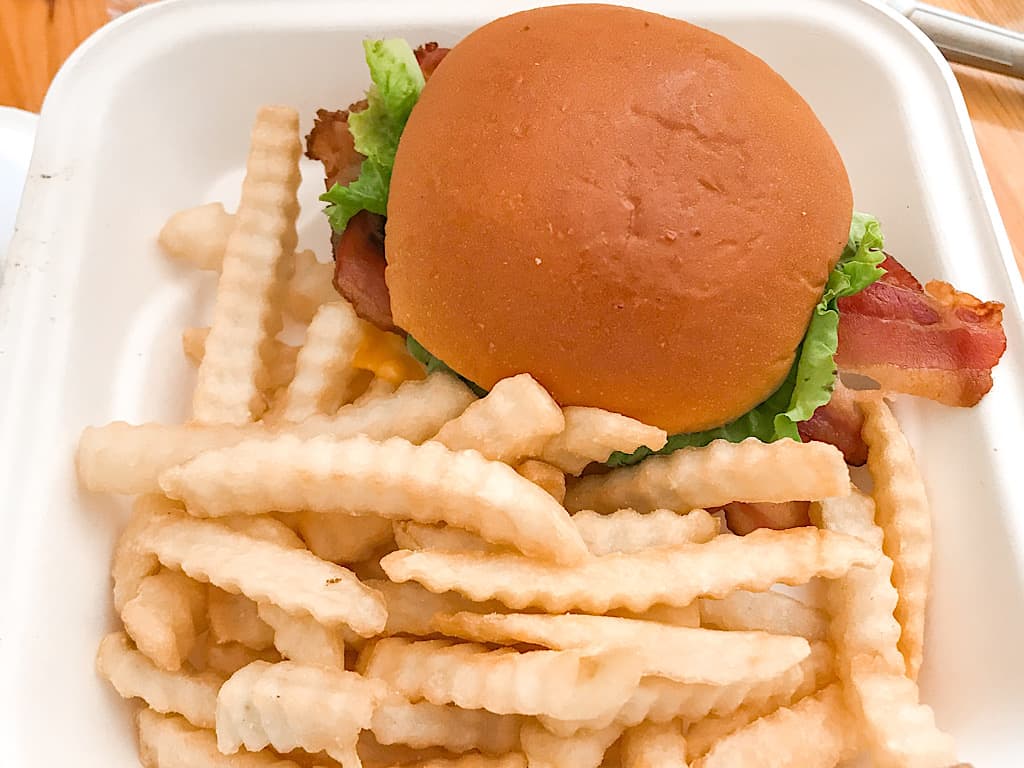 Bacon Cheeseburger from Great Wolf Lodge