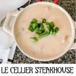 Le Cellier Steakhouse Canadian Cheddar Cheese Soup Recipe from Epcot at Disney World