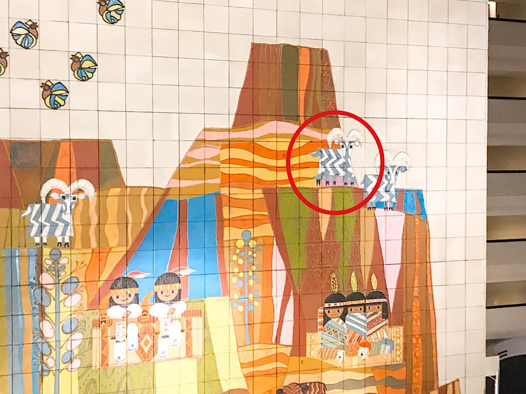 Mural at Disney's Contemporary Resort