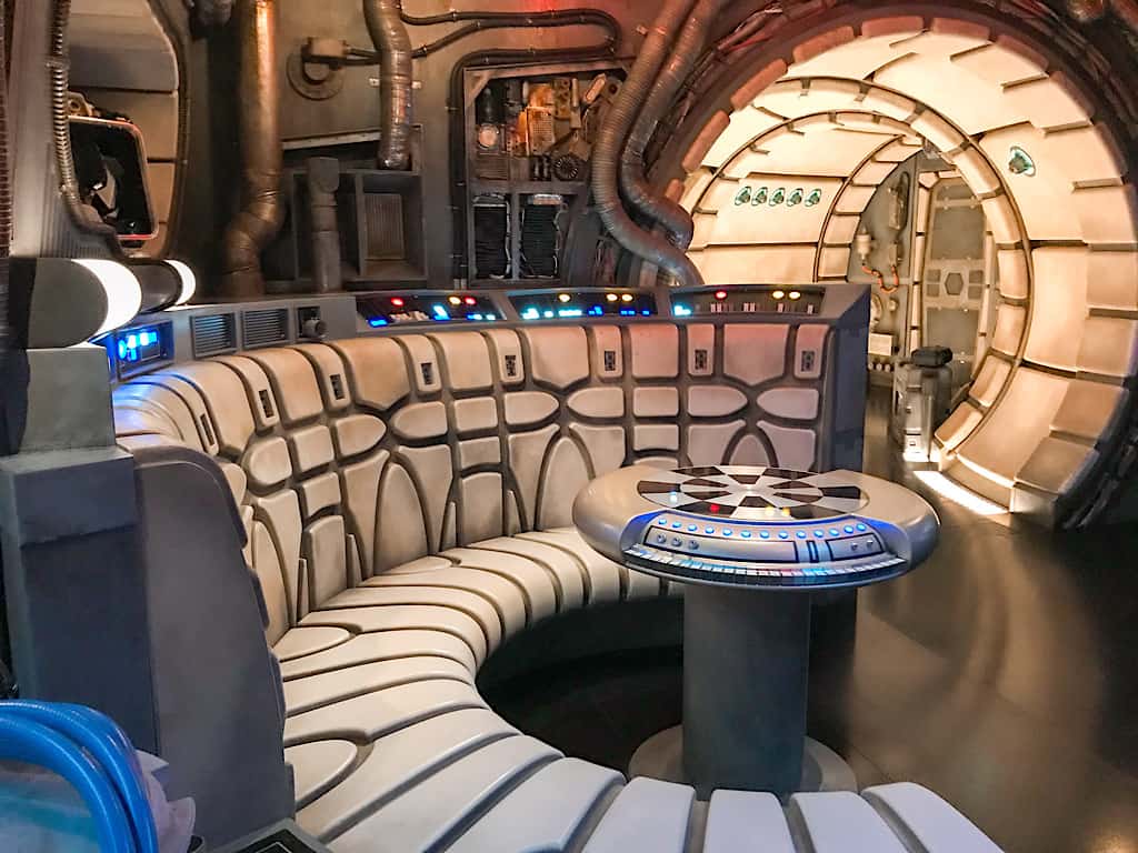 Queue for Millenium Falcon: Smugglers Run at Disney World