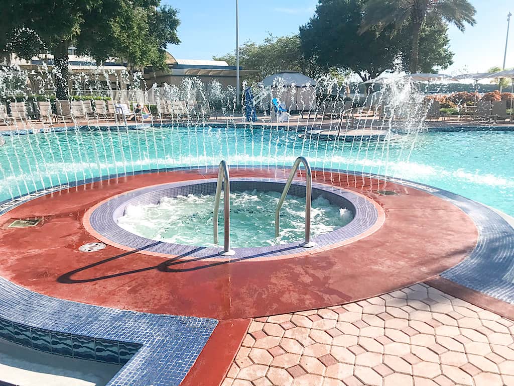 Hot Tub at Disney's Contemporary Resort