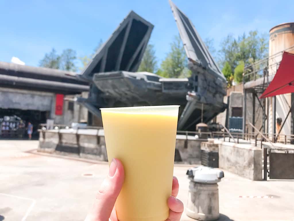 Green Milk in Star Wars Land