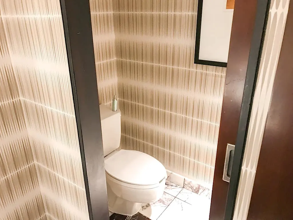 Bathroom in Garden Tower Suite at Disney's Contemporary Resort