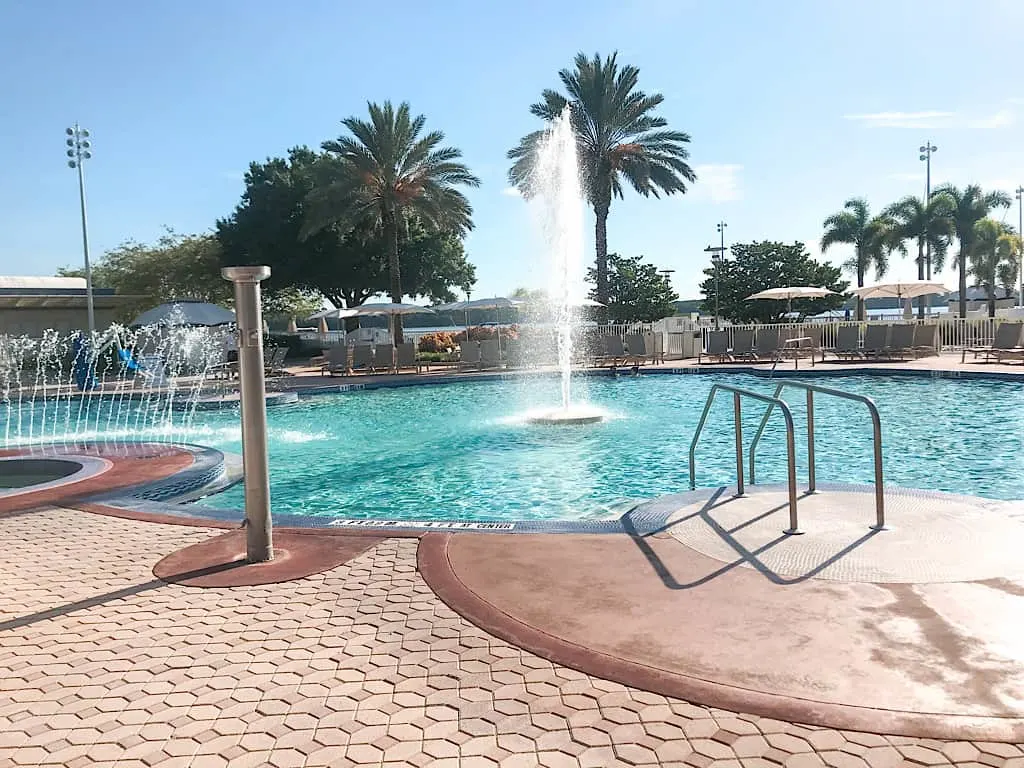 Contemporary Resort Pool