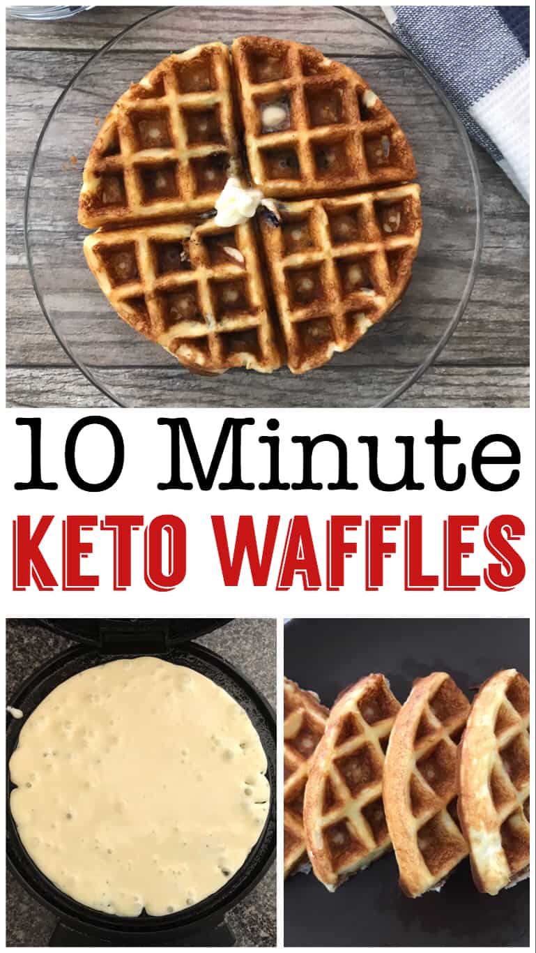 Low Carb Keto Waffles - The Mommy Mouse Clubhouse