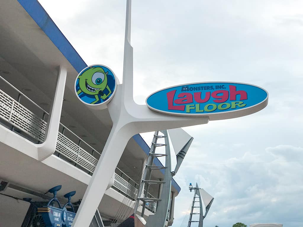 Monsters, Inc. Laugh Floor Sign