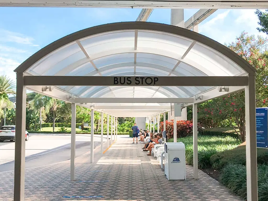 Bus Stop at Disney's Contemporary Resort