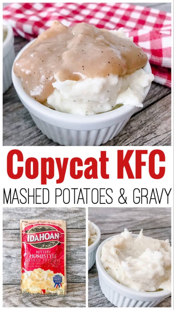 Copycat KFC Mashed Potatoes and Gravy