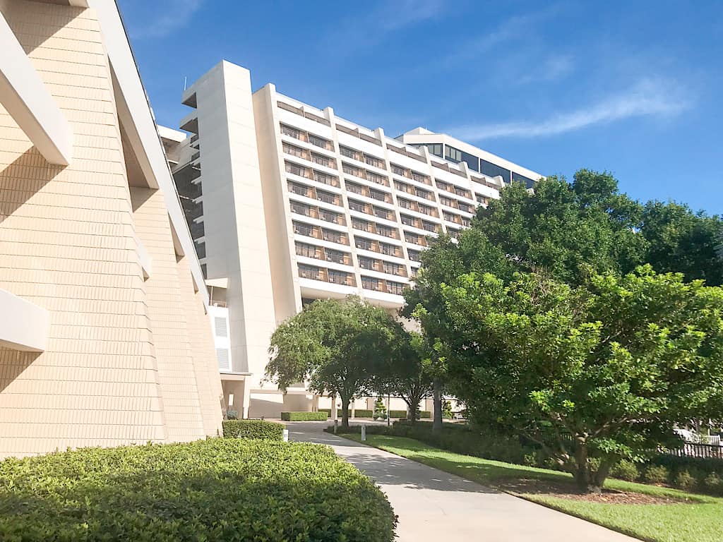 Outside grounds of Contemporary Resort