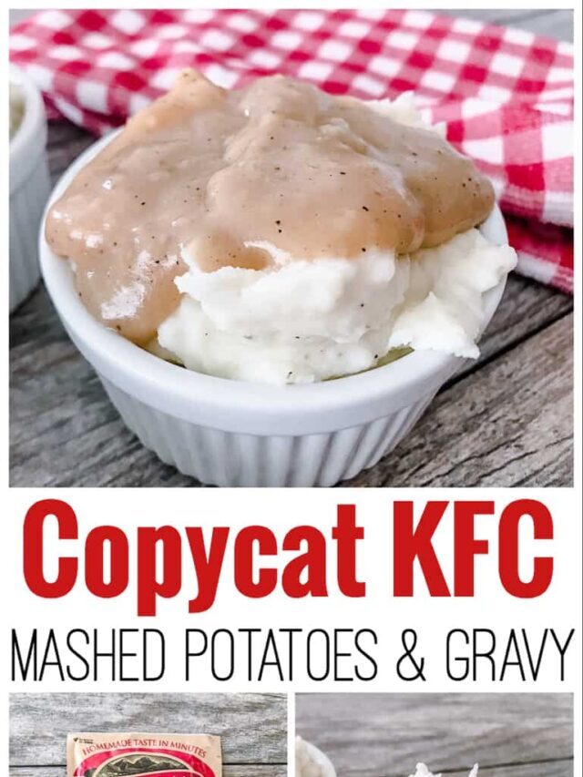 KFC Mashed Potatoes and Gravy