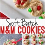 Soft Batch M&M Cookies