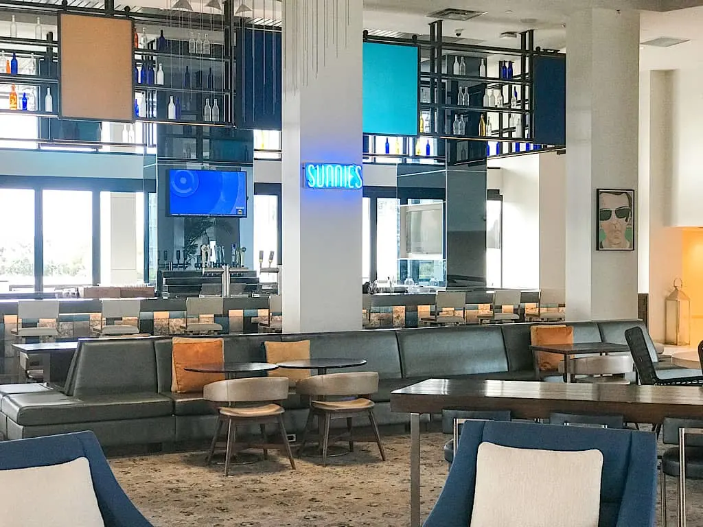 Sunnies Restaurant insinde Hilton in Orlando