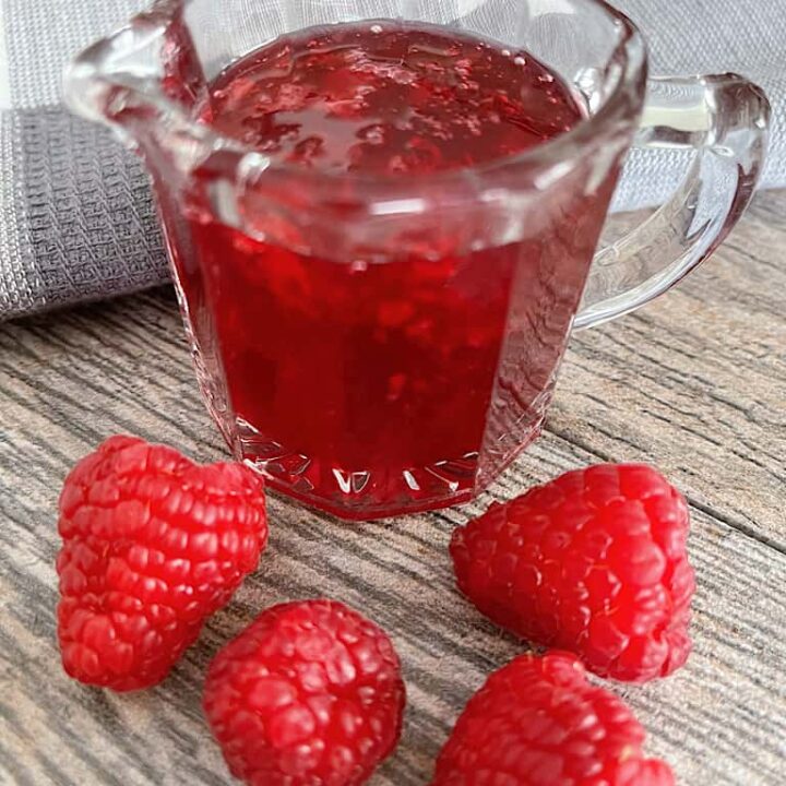 Fresh Raspberry Syrup