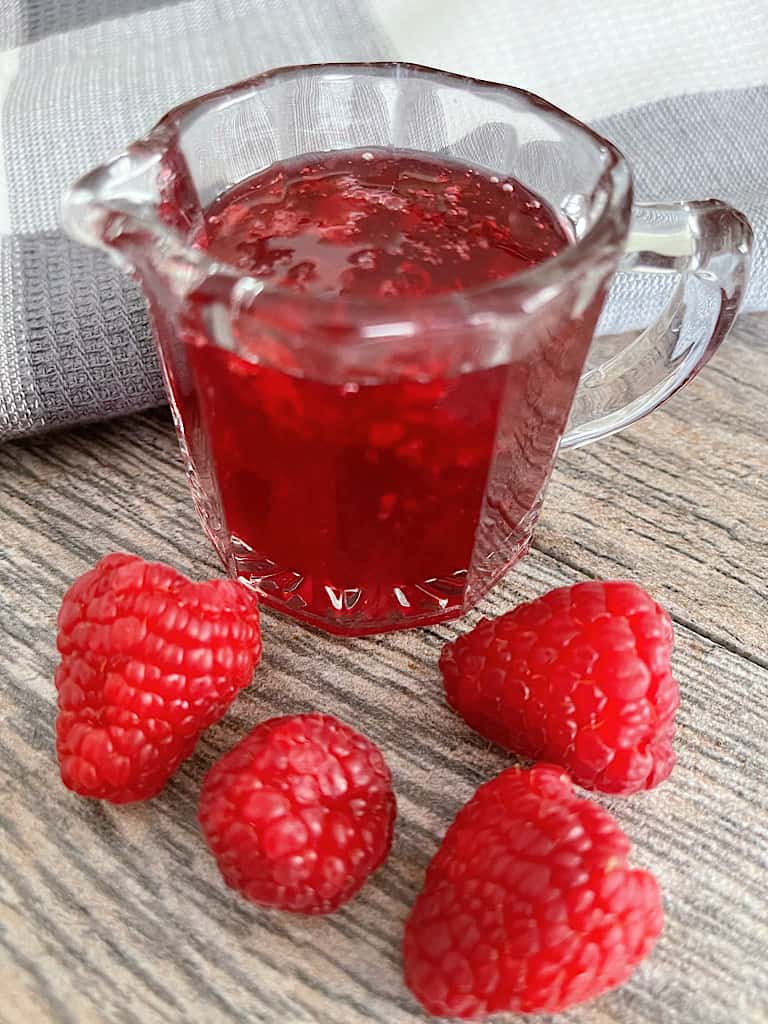 Fresh Raspberry Syrup