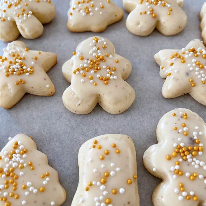 Eggnog Sugar Cookies