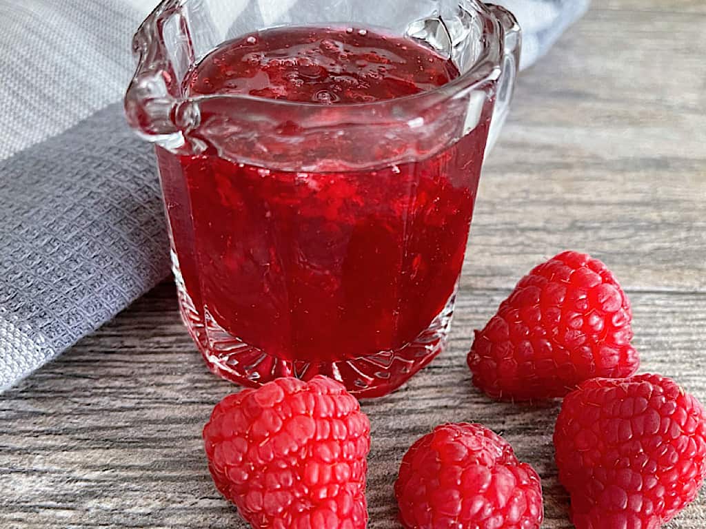 Fresh Raspberry Syrup