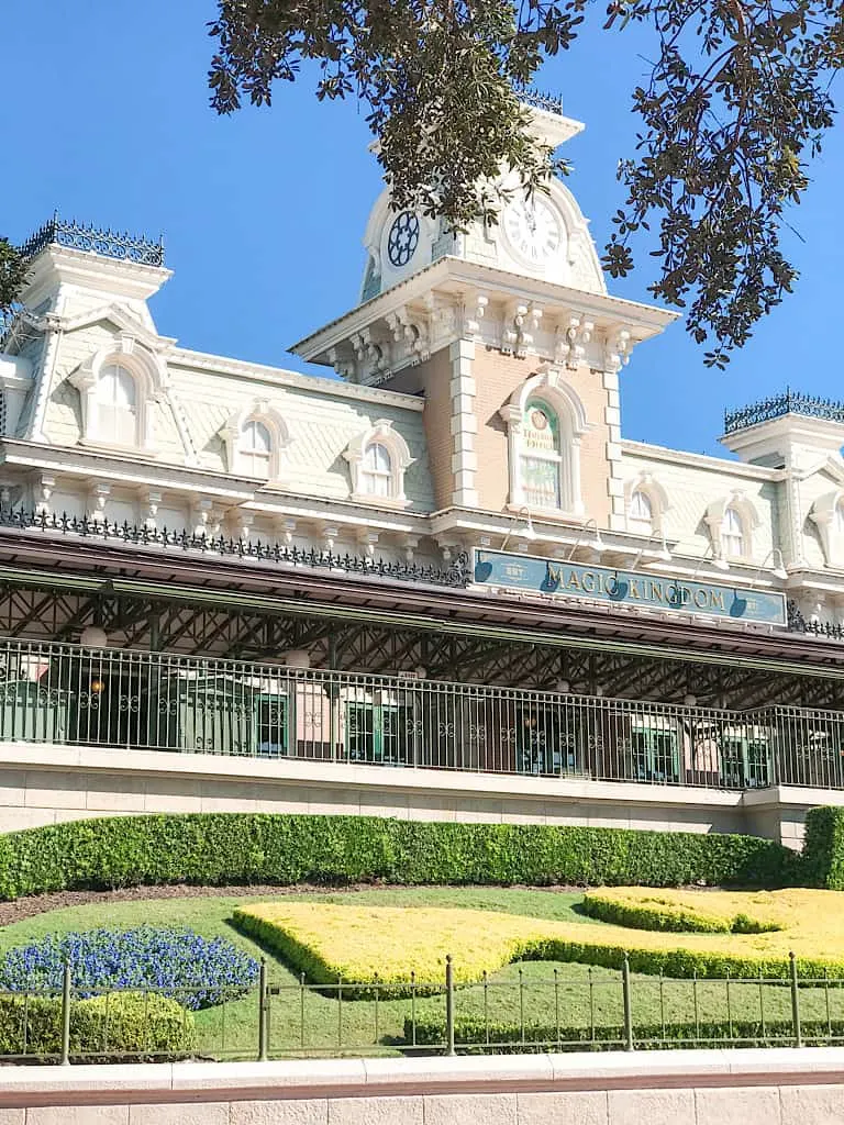 Train station at the entrance to Disney's Magic Kingdom Park