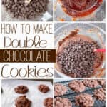 How to Make Double Chocolate Cookies