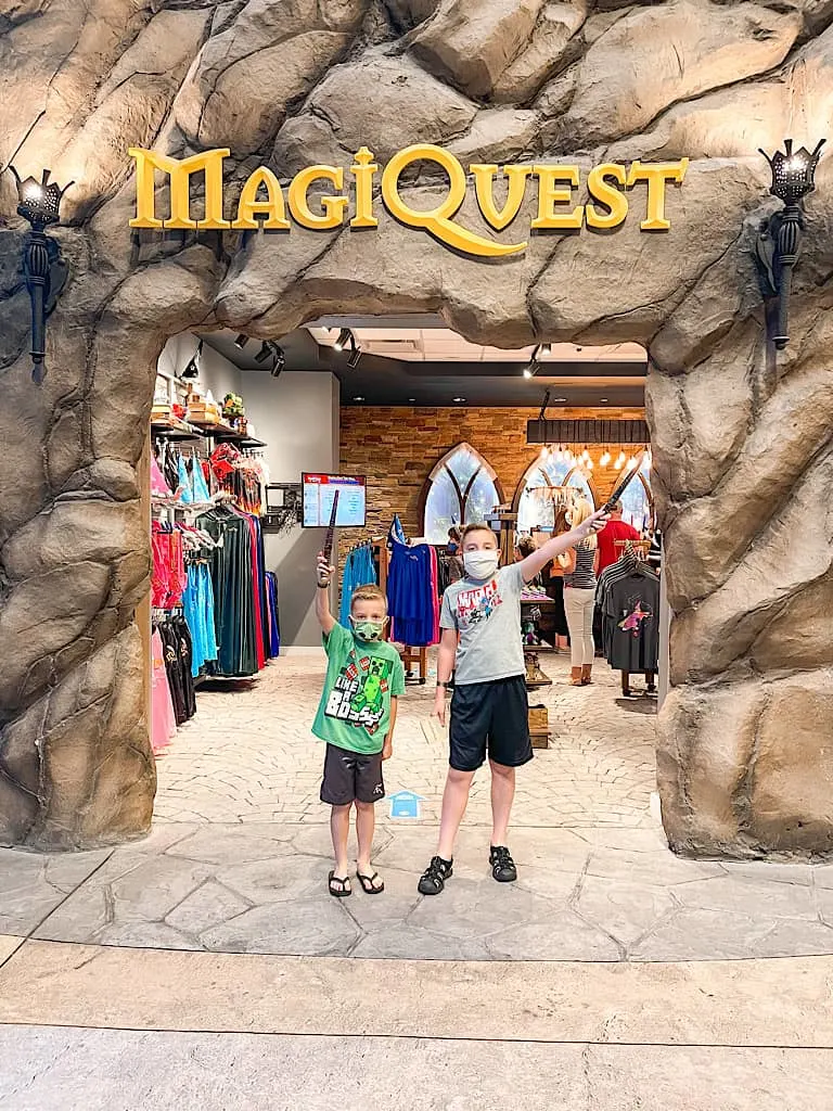 Entrance to MagiQuest included with a Wolf Pass at Great Wolf Lodge