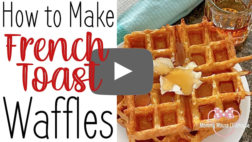 YouTube Thumbnail for French Toast Waffles