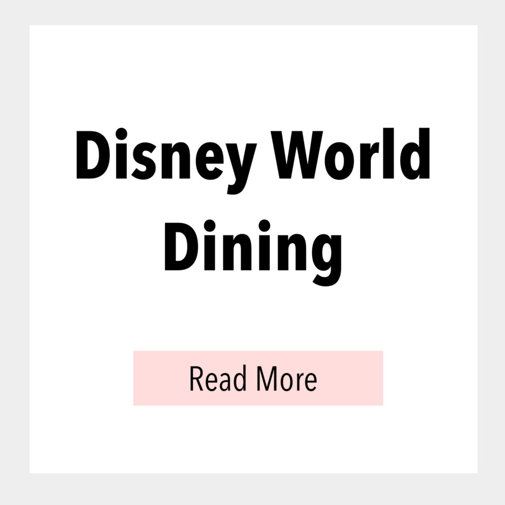 Disney Dining