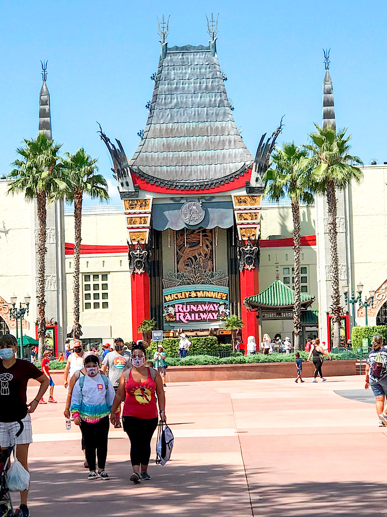 Mickey & Minnie's Runaway Railway at Disney's Hollywood Studios.