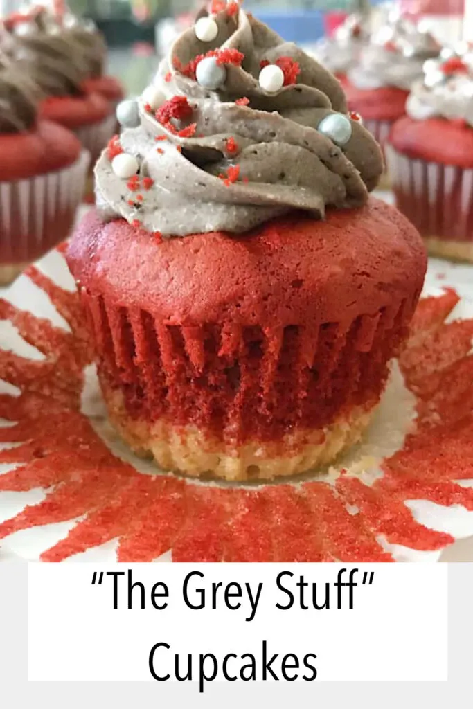 The Grey Stuff Cupcakes.