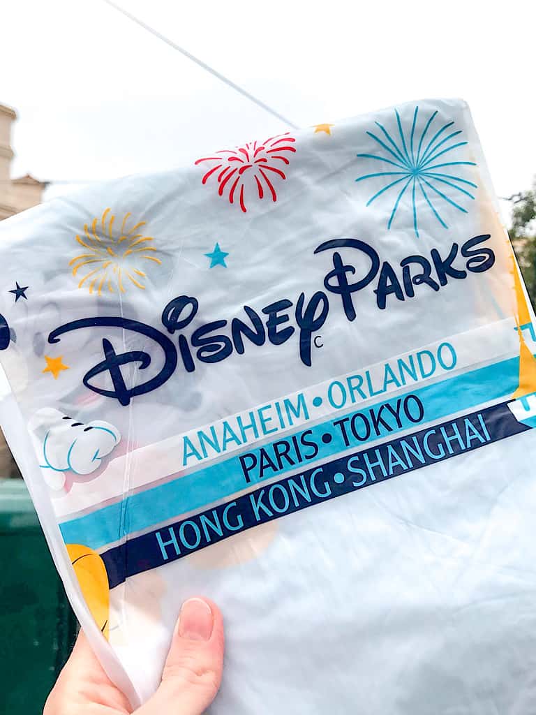  Ein Disney Parks Poncho.